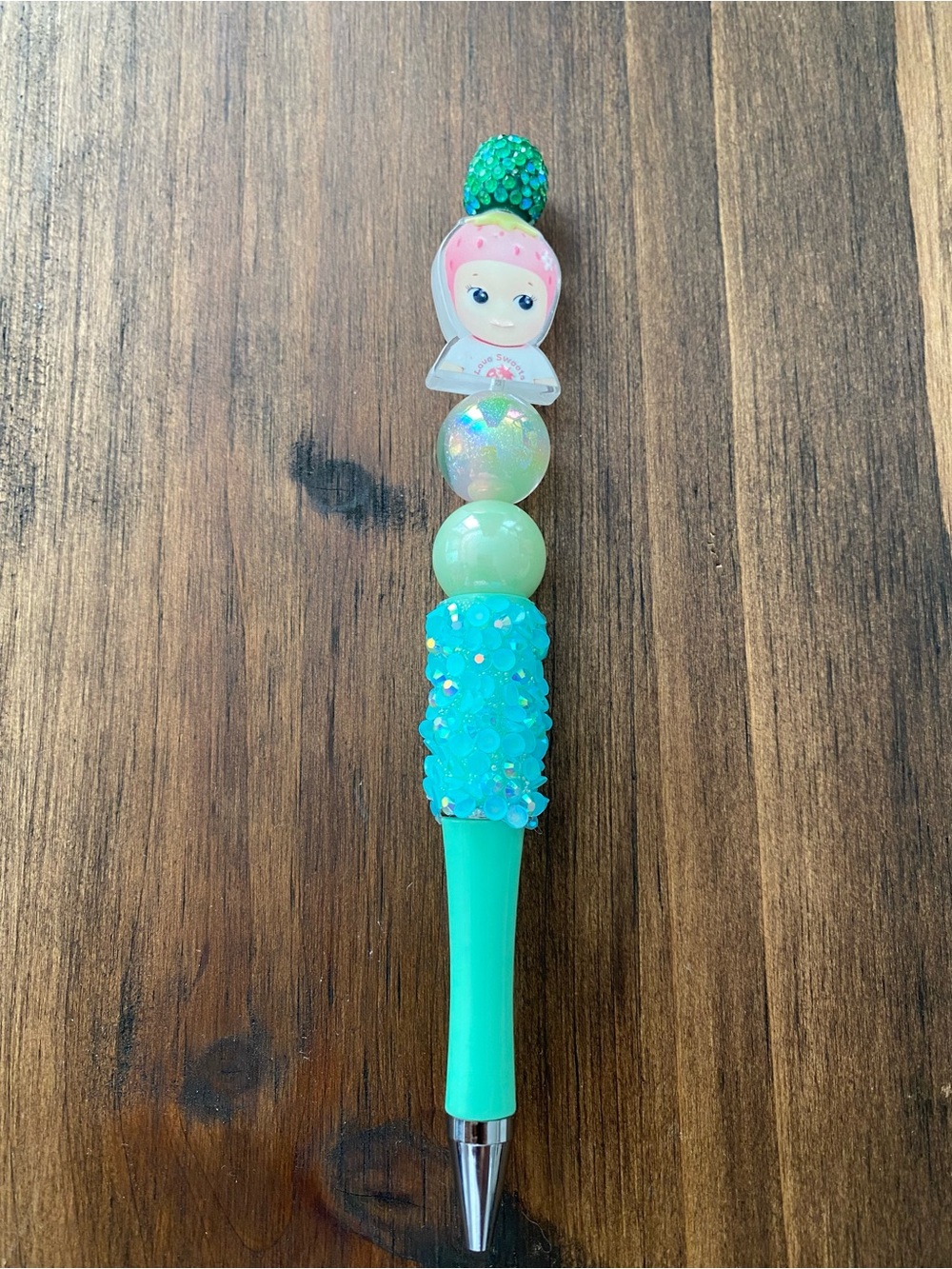 Sonny Angel Aqua Beaded Pen